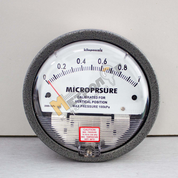 Манометр Microprsure (0...1 кРа)