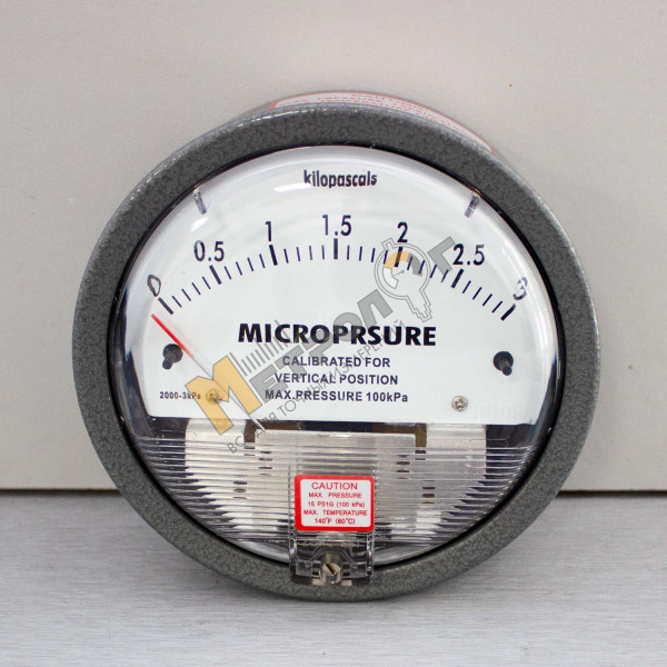 Манометр Microprsure (0...3 кРа)