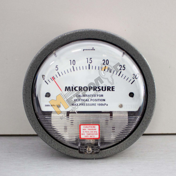 Манометр Microprsure (0...30 Pa)