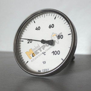 Термометр ТБ-СД2 (0...+100) Ø 100  L 100мм
