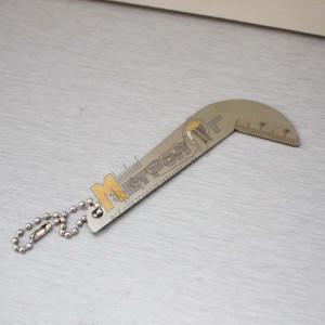 Шаблон для заточки сверл 118 градусов