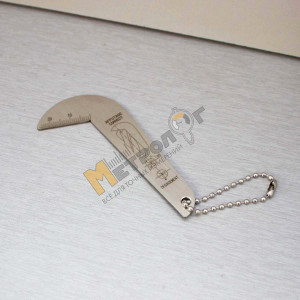 Шаблон для заточки сверл 118 градусов